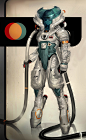 Space suit #02, Fred Augis