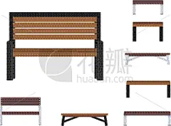 长椅,分离着色,白色背景,华丽的,厚木板,公园,椅子,户外,木制,坐