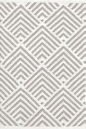 A traditional kilim weave gets the indoor/outdoor treatment in eco-friendly recycled materials and a woof-worthy graphic pattern in classic ivory and a single gorgeous color. Variations in color are expected.