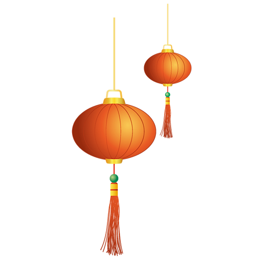 春节的灯笼图标 iconpng.com