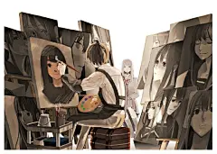 回忆起过去的颜色。黄昏色插画特辑 : 像经长年累月日晒后的照片一样的黄昏色，散发出一种充满过去回忆的温暖和怀旧感，同时还能令人感受到一种逝去的寂寞和梦幻感。看到图中伙伴间的那种友情，感觉可以回想起过去的别离。只不过改变了色调，竟会让我们产生如此不同的感觉，真是有意思啊。这次，就为大家送上黄昏色的插画作品特辑。同样的黄昏色也会给人以各种不同的感觉，请慢慢欣赏吧。