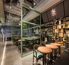 广州G·O沙拉主题餐厅设计 归隐田园