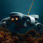 drone industrial design  Render visualization keyshot Minimalism marine underwater product design