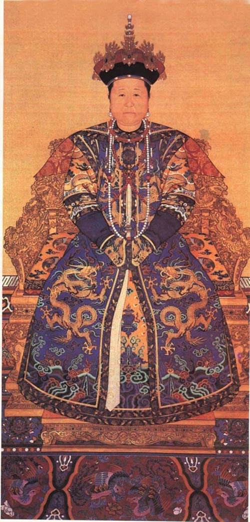 孝庄皇后朝服像