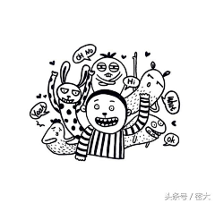 晓晓呀采集到线稿画