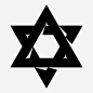 犹太教思想星星图标_88ICON https://88icon.com 犹太教 思想 星星 社会意识形态 个人意识形态 犹太人 以色列