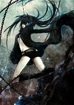 黑岩射手 榆林ACG 高清壁纸 black_rock_shooter 