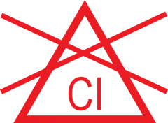 ai抠图不可干洗图标服装洗涤标准图标