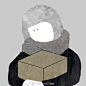 日本艺术家Ai Miyoshi简约却不失有趣的插画作品