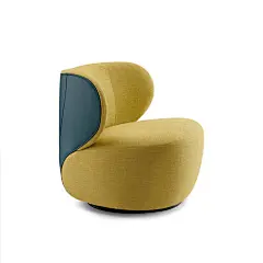bao sofa 玻璃钢休闲沙发客厅书房椅矮设计师休闲椅360度旋转单人-淘宝网