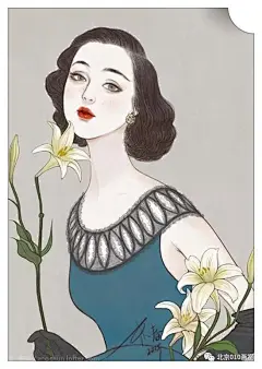 如此细腻的插画，简直美到了骨子里 : 一组细腻的时尚手绘插画，包括一些超现实主义的绘画艺术，和一些中国风风格的卡通人物头像，很有特色，一起来看看吧！来自杭州女生资深插画师末春|细节图|作画步骤|其他更多优秀作品|-END-The cont...