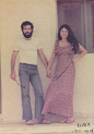 1973年，三毛与荷西的结婚照