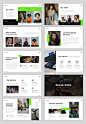Concent – Business PowerPoint Template :: Behance
