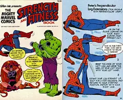 Marvel的超级英雄教你做运动！小蜘蛛，该你了——躺平！跷腿！！。。。果然是基情无限～