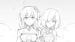 Fate/Grand Order 同人图 插画 壁纸 | 手书《way of life》的用图 | 半次元-第一中文COS绘画小说社区