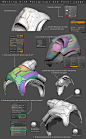 Working with Polygroups and Panels in Zbrush - mrnunez: 