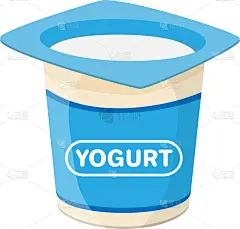 分离着色,酸奶,白色背景,饮料,清新,杯,塑胶,食品,设计,包装