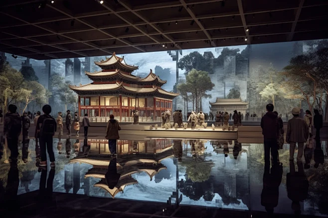 AI生成博物馆——建筑景观主题（含咒语）