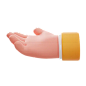 Okay Hand Gesture 3D Icon