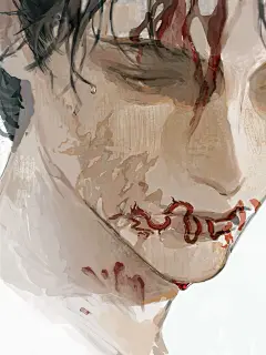 方济回来时，嘴上刺了一条龙。 - 小红书