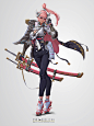 Onna bugeisha, Yu Cheng Hong : third original character<br/>Web:<a class="text-meta meta-link" rel="nofollow" href="<a class="text-meta meta-link" rel="nofollow" href="http://www.yuchenghong.co