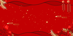 Leogrx柚子采集到龙年新年红色背景