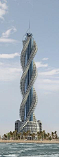 沙特阿拉伯吉达的钻石塔。