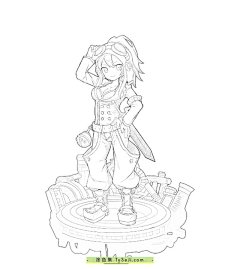 10张有着可爱猫耳的魔法少女美少女CG涂色图片大全！ | 涂色集，涂色画打印大图 : 设计一位有着可爱猫耳的魔法少女角色，我们可以从她的外表、性格、魔法技能和背景故事等方面进行构思：角色名称：莉莉丝·喵语（Lilith Meowwhisper）外观描述：发型：莉莉丝拥有一头柔软的粉色短发，带有一些俏皮的卷发，增添了她的可爱气 10张有着可爱猫耳的魔法少女美少女CG涂色图片大全！