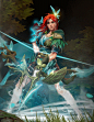 Dota2 - Wind Ranger Arcana Concept, Dongho Kang : I really appreciate Dota2 team peoples support.
