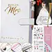 DELUXY The Ultimate Wedding Planner Book &amp; Organizer For The Bride - Cool Engagement Gift Journal, Wedding Gifts Binder Ag...