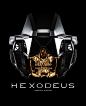 Alexandre Ferra Design - Omega Vision Helmet - Hexodeus : Omega Vision Helmet, a game changer for pilots and aviation, it enjoy the first integration of the Omega artificial intelligence.