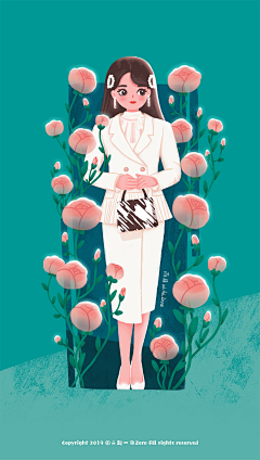 麻子姑娘采集到插画—人物造型