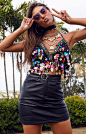 Splendour Halter Crop