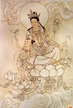 杨永青观音图