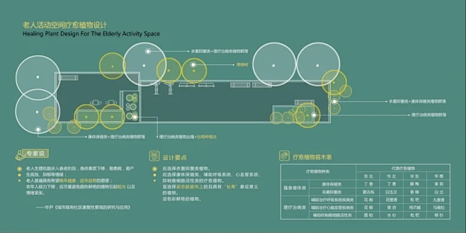 老人、儿童植物疗愈空间设计