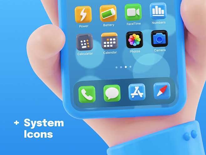 3D Icons for iOS 14 ...
