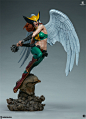 神秘博物馆 Sideshow 300504 DC 超级英雄 鹰女 Hawkgirl 雕像-淘宝网