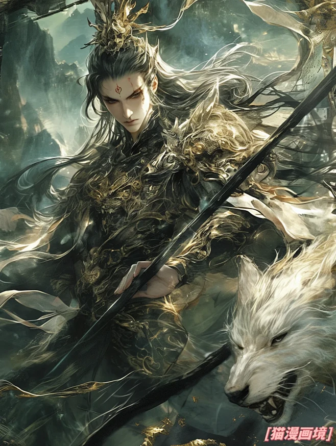 人修·暗黑神话·二郎神·杨戬 ️｜神怪传·系列 - 小红书