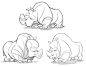 Character Design: Rhino | Cedric's Blog-O-Rama!