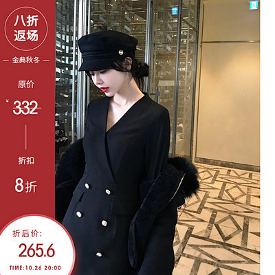 韩雨嘉 八折返场 气质开挂 秋冬内搭标配...