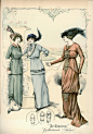 百年前的欧洲时尚（1913-1914）