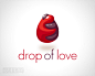 drop of love滴爱标志设计
