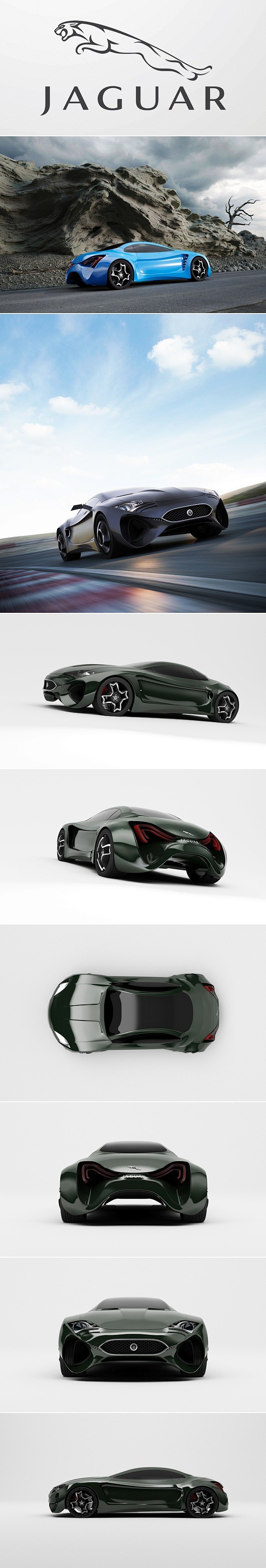 Jaguar XKK Concept b...