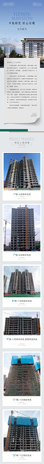 【南门网】 专题设计 长图 地产 工程播报 家书 建筑 进度 475399