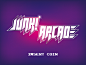 Logo for "Junk! Arcade", a new Home-Arcade Console brand that my friends just started