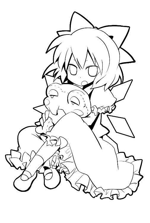 日本动漫线描素材图2324