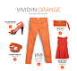 VIVID IN orange 활기차고 에너지 넘치는 이미지, 오렌지
