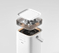 A humidifier and diffuser shaped stove