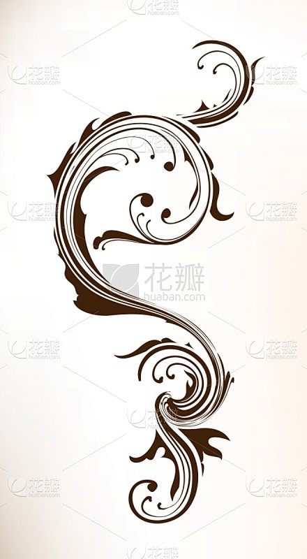 叶子,式样,华丽的,精工制品,高雅,浪漫...