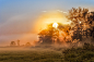 Photograph Sunset on a misty morning by Ulrich Schoen on 500px #采集大赛#